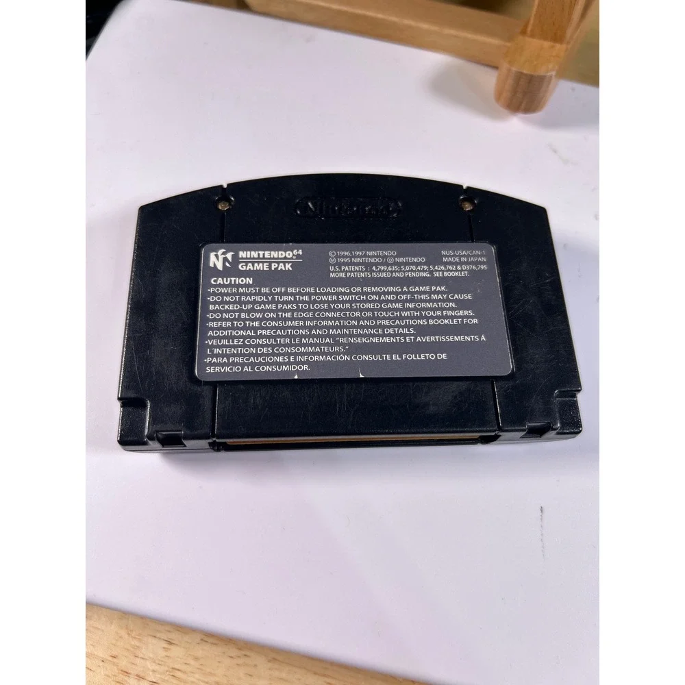 Turok 2 Seeds of Evil Nintendo 64 N64 Black Cartridge NUS-006 USA Acclaim